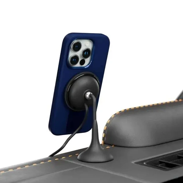 خرید گارد سیلیکونی Grip مگنتی iPhone 15 Pro مارک LEVELO