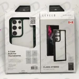 خرید گارد هیبریدی شفاف Samsung Galaxy S24 Ultra مارک LEVELO