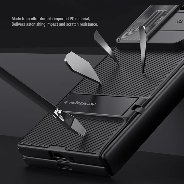 خرید گارد کمشیلد استند دار Samsung Galaxy Z Fold 6 برند نیلکین مدل CamShield Fold Stand