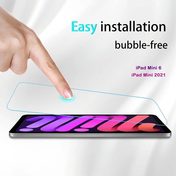 خرید گلس شیشه ای شفاف تبلت iPad Mini 2021