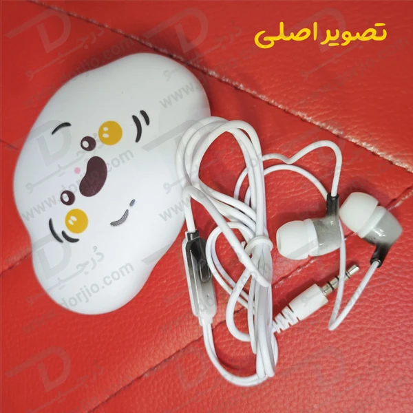 هندزفری فانتزی کیف دار طرح ابری MIMO مدل MI-791