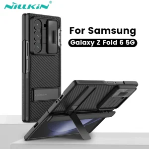 گارد کمشیلد استند دار Samsung Galaxy Z Fold 6 برند نیلکین مدل CamShield Fold Stand