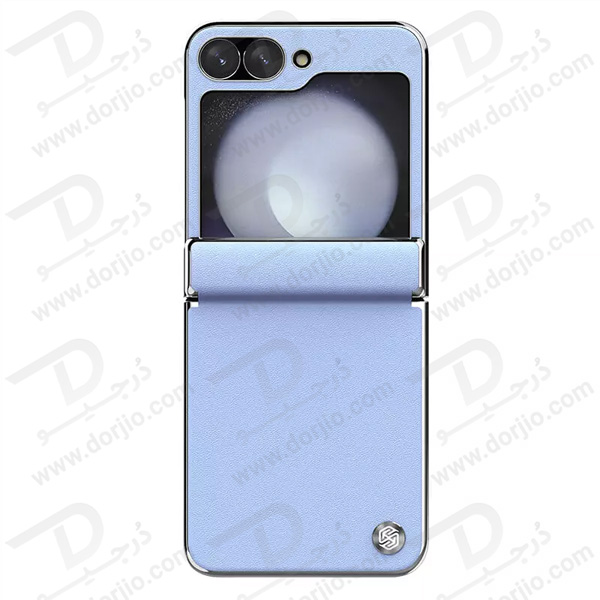 خرید قاب چرمی Samsung Galaxy Z Flip 6 برند نیلکین مدل CamShield Flip Leather