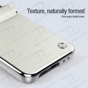 خرید قاب چرمی Samsung Galaxy Z Flip 6 برند نیلکین مدل CamShield Flip Leather