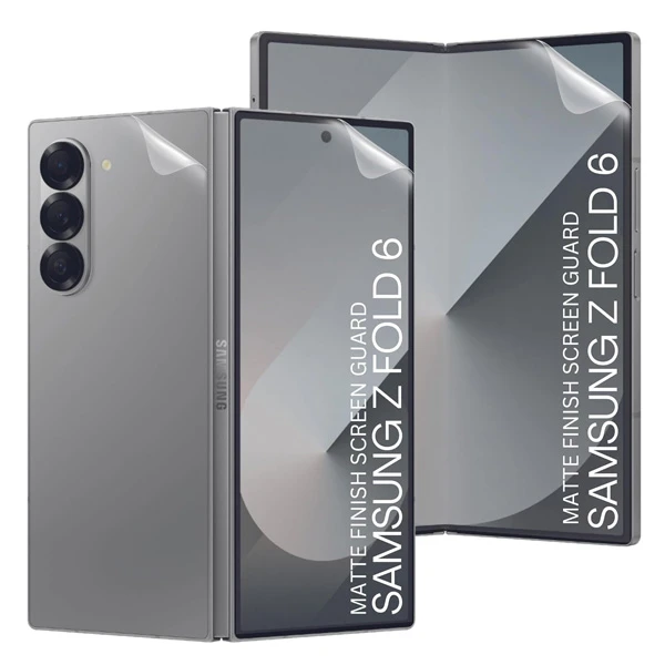 خرید نانو برچسب شفاف 360 درجه صفحه نمایش ها و پشت گوشی Samsung Galaxy Z Fold 6