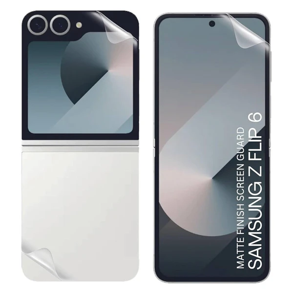 خرید نانو برچسب شفاف صفحه نمایش و پشت گوشی Samsung Galaxy Z Flip 6