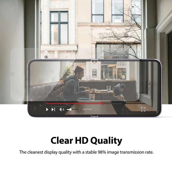 خرید نانو برچسب شفاف صفحه نمایش و پشت گوشی Samsung Galaxy Z Flip 6