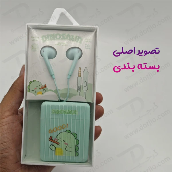 خرید هندزفری سیمی فانتزی کیس دار مدل KIKI-382