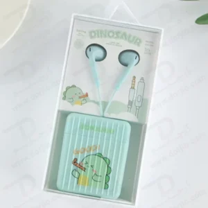 خرید هندزفری سیمی فانتزی کیس دار مدل KIKI-382