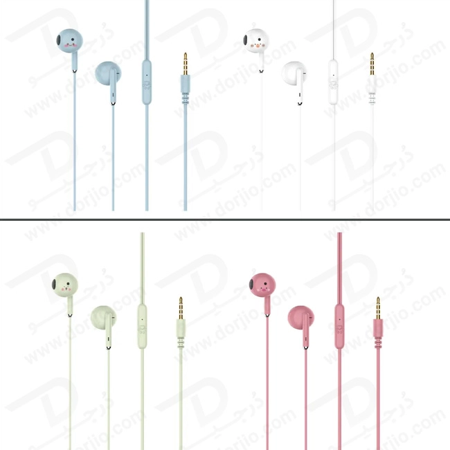 خرید هندزفری فانتزی کیف زیپی طرح دونات KEEKA مدل KA-202