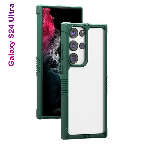 خرید گارد هیبریدی شفاف Samsung Galaxy S24 Ultra مارک LEVELO