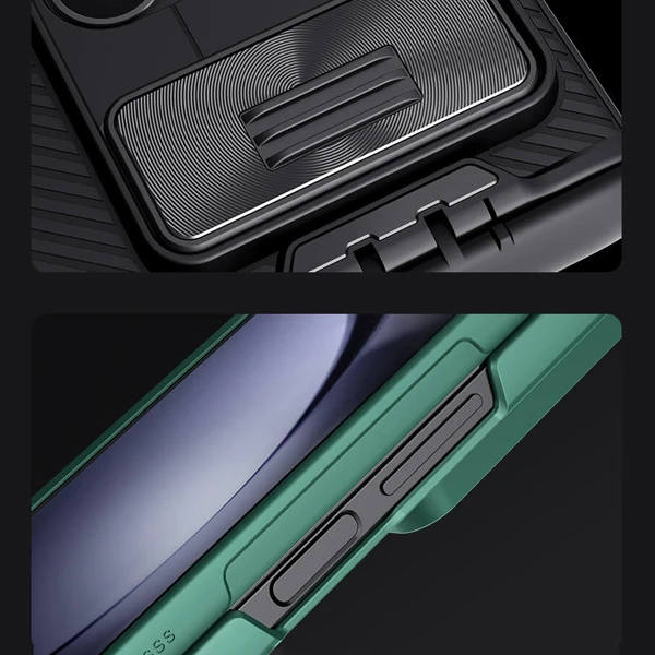 خرید گارد کمشیلد استند دار Samsung Galaxy Z Fold 6 برند نیلکین مدل CamShield Fold Stand