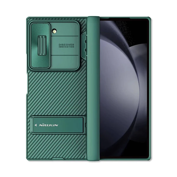 خرید گارد کمشیلد استند دار Samsung Galaxy Z Fold 6 برند نیلکین مدل CamShield Fold Stand