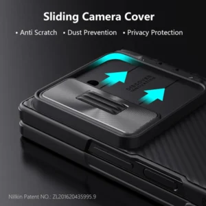خرید گارد کمشیلد استند دار Samsung Galaxy Z Fold 6 برند نیلکین مدل CamShield Fold Stand