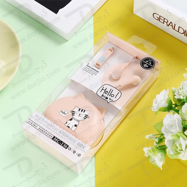 هندزفری فانتزی باکس دار طرح CAT مدل MC-136