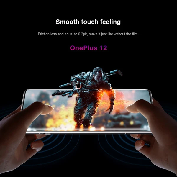 گلس فول چسب تمام صفحه OnePlus 12 مارک Mietubl مدل 3D Curved Edge گلس فول چسب تمام صفحه OnePlus 12 مارک Mietubl مدل 3D Curved Edge