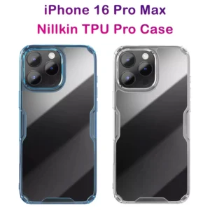 قاب شفاف نیلکین iPhone 16 Pro Max مدل Nature TPU Pro