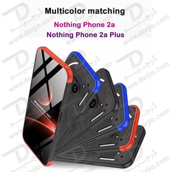 خرید قاب محافظ 360 درجه GKK گوشی Nothing Phone 2a Plus