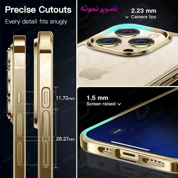 خرید قاب کریستالی شفاف iPhone 12 Pro Max مارک XUNDD سری JAZZ