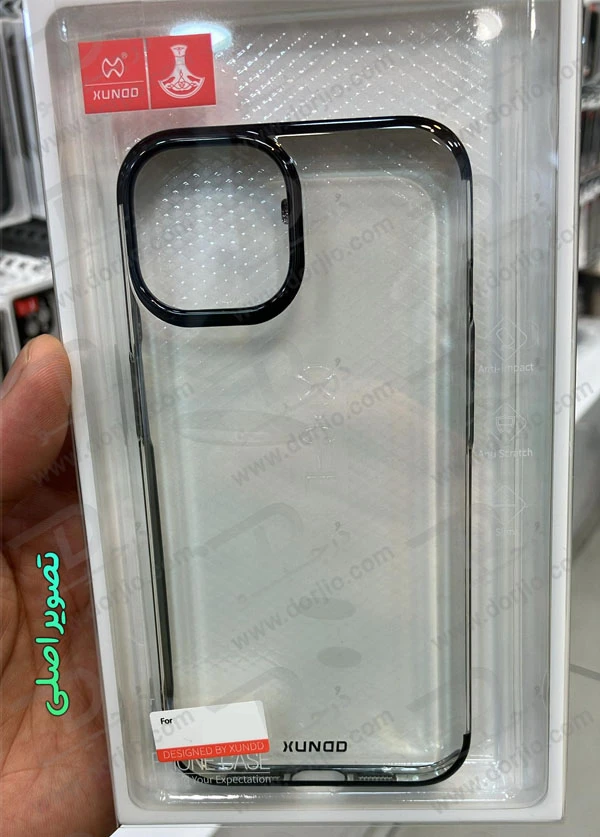 خرید قاب کریستالی شفاف iPhone 12 Pro Max مارک XUNDD سری JAZZ