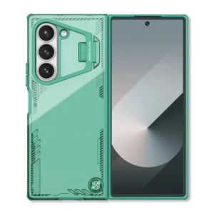 خرید قاب کریستالی کمرا استند Samsung Galaxy Z Fold 6 مارک نیلکین مدل Iceblade Fold