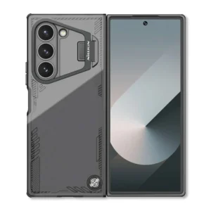 خرید قاب کریستالی کمرا استند Samsung Galaxy Z Fold 6 مارک نیلکین مدل Iceblade Fold