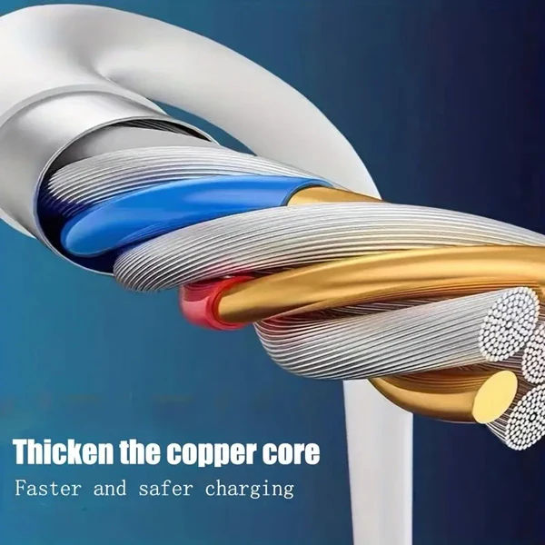 خرید کابل شارژ و دیتا 1.2 متر 60 وات دو سر Type-C مارک BIVA مدل C-28