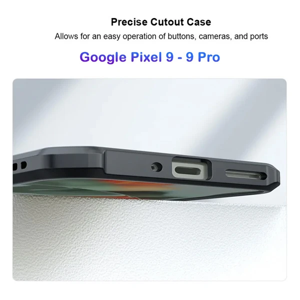 کریستال شیلد شفاف Google Pixel 9 Pro مارک XUNDD سری Beatle