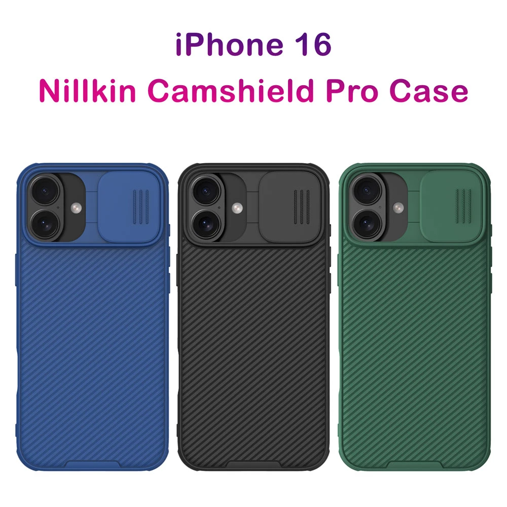 گارد ضد ضربه iPhone 16 مارک نیلکین مدل Camshield Pro