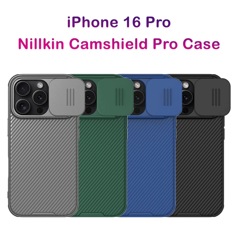 خرید گارد ضد ضربه iPhone 16 Pro مارک نیلکین مدل Camshield Pro