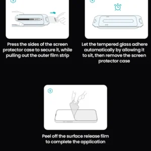 گلس تمام صفحه با ابزار نصب iPhone 16 Plus مارک نیلکین مدل CP+PRO