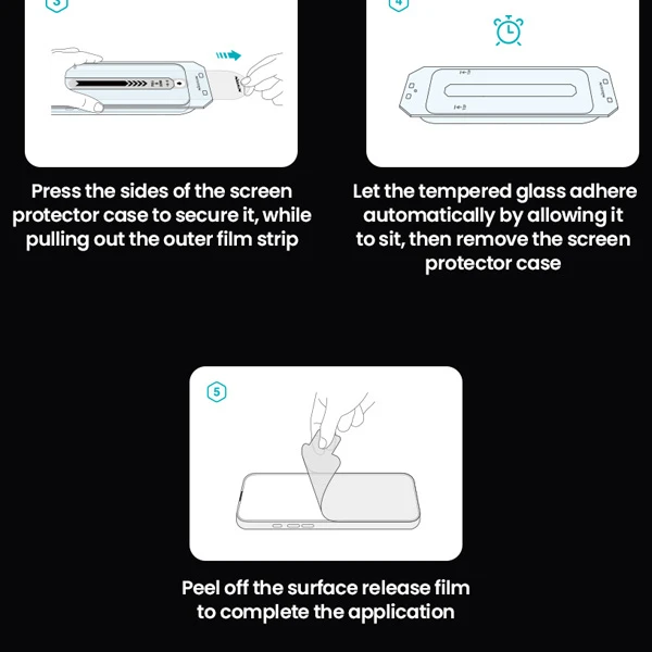 گلس تمام صفحه با ابزار نصب iPhone 16 Plus مارک نیلکین مدل CP+PRO