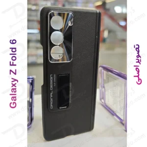 خرید قاب چرمی استند دار Samsung Galaxy Z Fold 6 مارک XUNDD