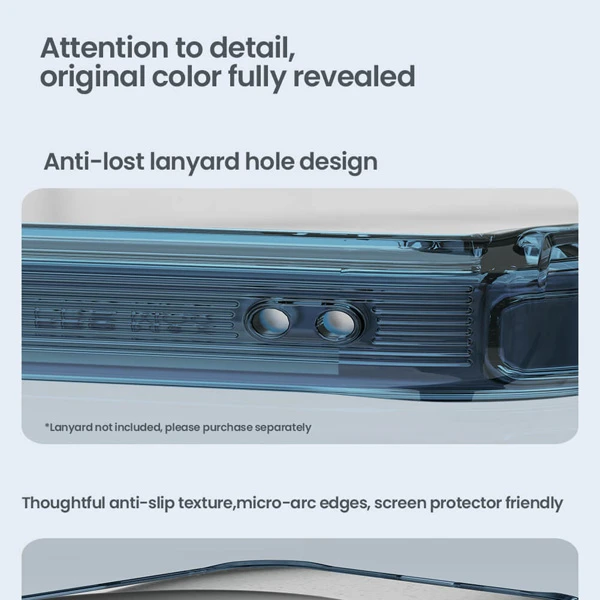 قاب شفاف نیلکین iPhone 16 مدل Nature TPU Pro