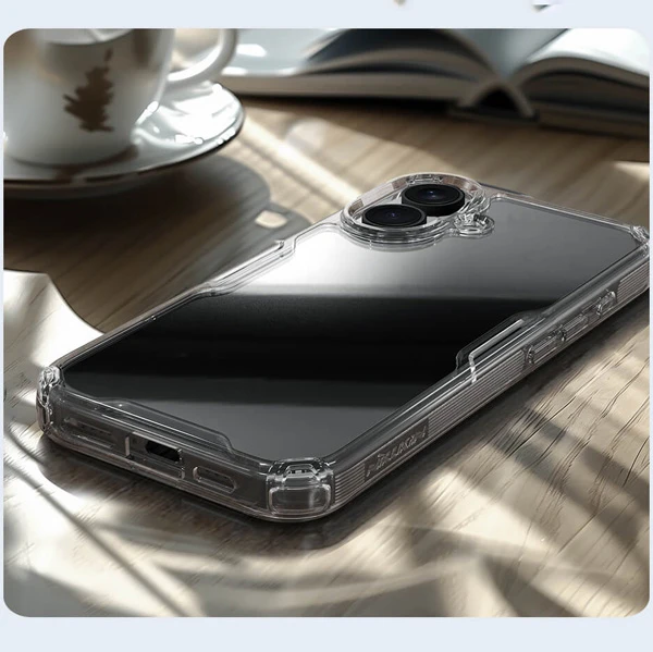 خرید قاب شفاف نیلکین iPhone 16 مدل Nature TPU Pro