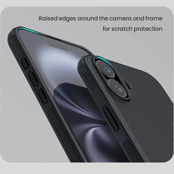 خرید قاب ضد ضربه iPhone 16 Plus مارک نیلکین مدل Super Frosted Shield Pro