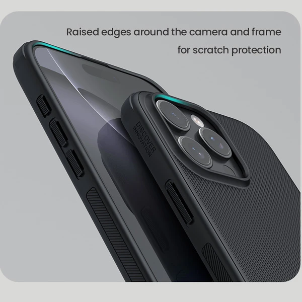 خرید قاب ضد ضربه iPhone 16 Pro مارک نیلکین مدل Super Frosted Shield Pro