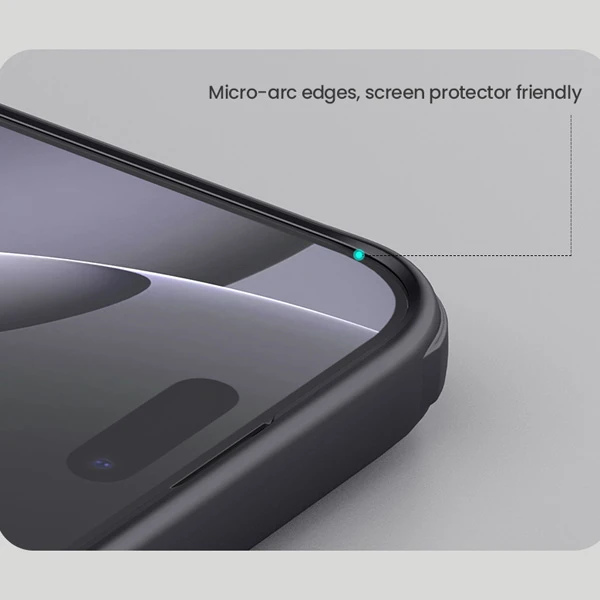 قاب ضد ضربه iPhone 16 Pro مارک نیلکین مدل Super Frosted Shield Pro