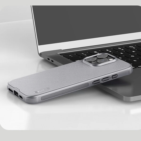 خرید قاب ضد ضربه iPhone 16 Pro مارک نیلکین مدل Super Frosted Shield Pro