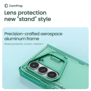 خرید قاب کریستالی کمرا استند Samsung Galaxy Z Fold 6 مارک نیلکین مدل Iceblade Fold