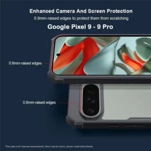 کریستال شیلد شفاف Google Pixel 9 مارک XUNDD سری Beatle