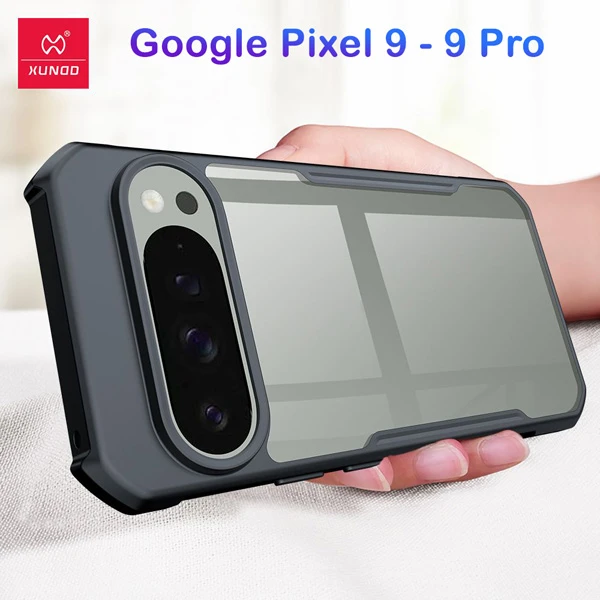 خرید کریستال شیلد شفاف Google Pixel 9 مارک XUNDD سری Beatle
