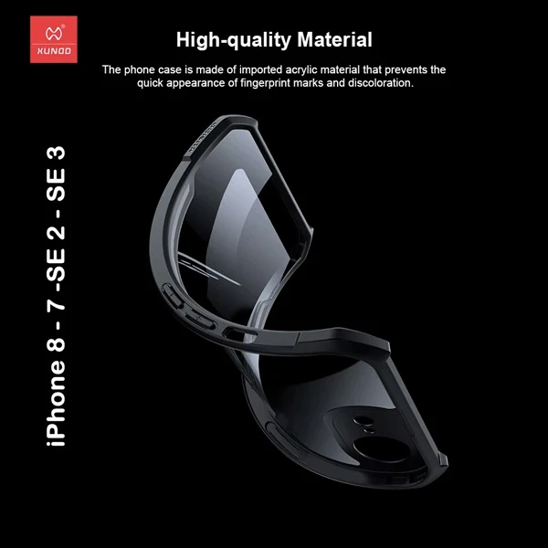 خرید کریستال شیلد شفاف iPhone 7 مارک XUNDD سری Beatle