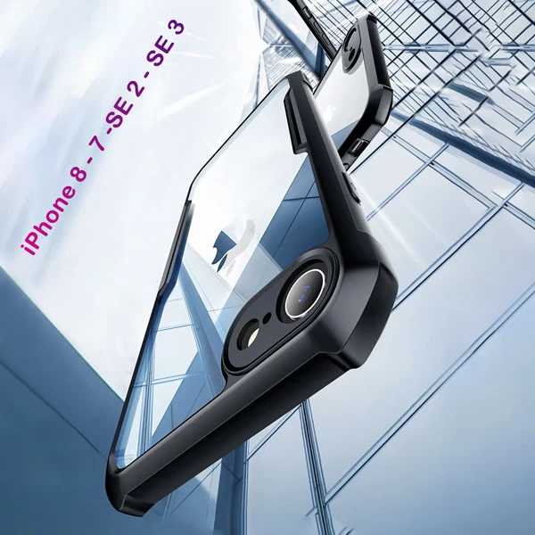 خرید کریستال شیلد شفاف iPhone SE 2022 مارک XUNDD سری Beatle خرید کریستال شیلد شفاف iPhone SE 2022 مارک XUNDD سری Beatle