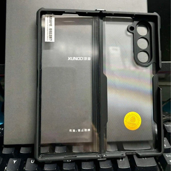 خرید کریستال شیلد مات + محافظ صفحه نمایش بیرونی Samsung Galaxy Z Fold 6 مارک XUNDD سری Beatle