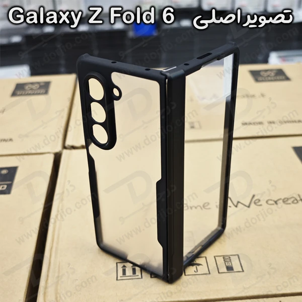 خرید کریستال شیلد مات + محافظ صفحه نمایش بیرونی Samsung Galaxy Z Fold 6 مارک XUNDD سری Beatle