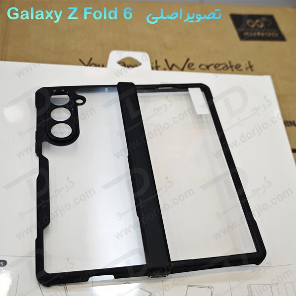 خرید کریستال شیلد مات + محافظ صفحه نمایش بیرونی Samsung Galaxy Z Fold 6 مارک XUNDD سری Beatle