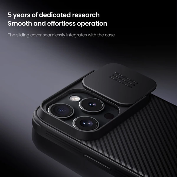 خرید گارد ضد ضربه iPhone 16 Pro Max مارک نیلکین مدل Camshield Pro