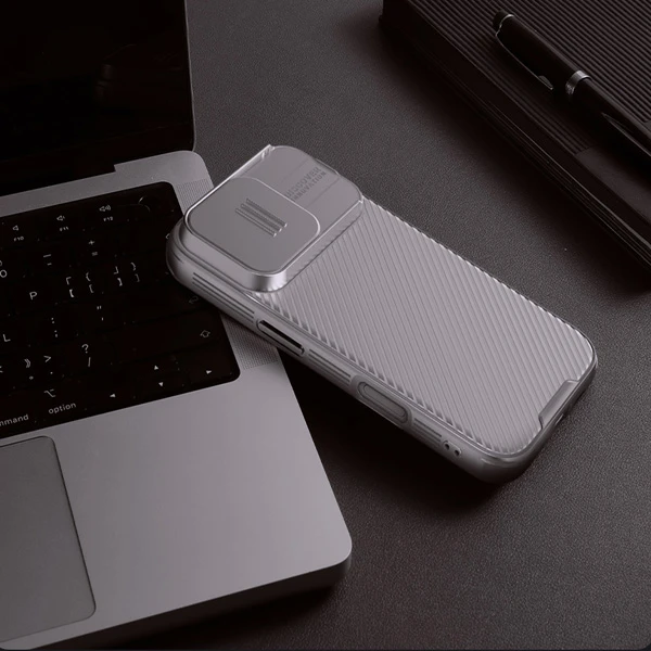 خرید گارد ضد ضربه iPhone 16 Pro Max مارک نیلکین مدل Camshield Pro