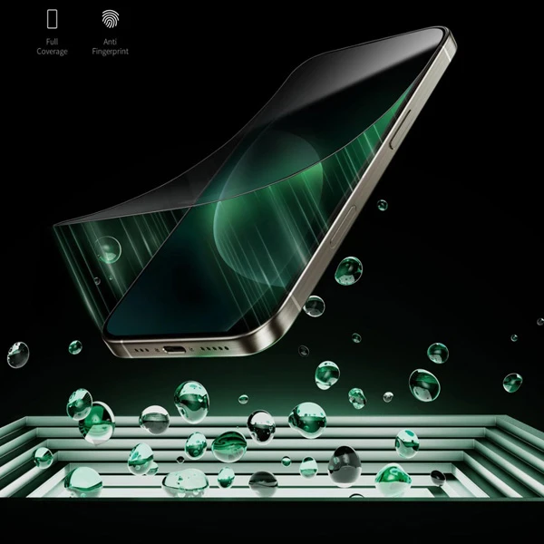 خرید گلس حریم شخصی iPhone 16 Pro Max مارک Green Lion مدل 9H Steve Privacy خرید گلس حریم شخصی iPhone 16 Pro Max مارک Green Lion مدل 9H Steve Privacy